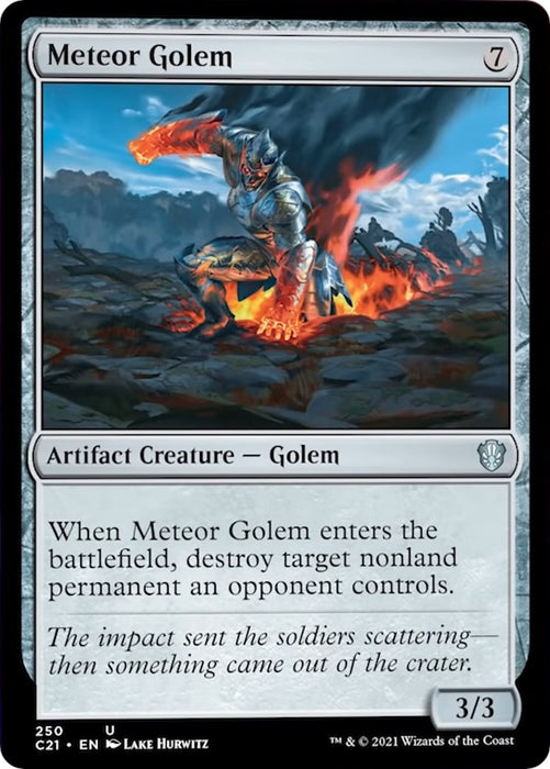 Meteor Golem [C21 - 250]