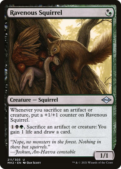Ravenous Squirrel [MH2 - 211]