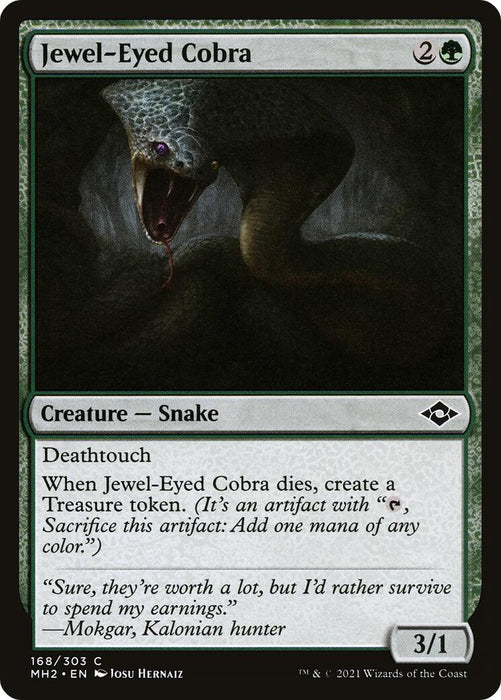 Jewel-Eyed Cobra [MH2 - 168]