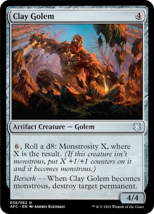 Clay Golem [AFC - 58]