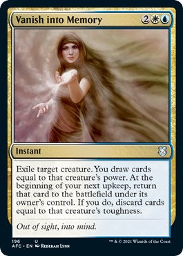 Vanish into Memory [AFC - 196]