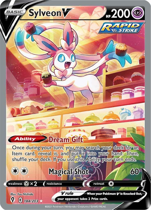 Sylveon V (Alternate Full Art) [SWSH07 - 184/203]