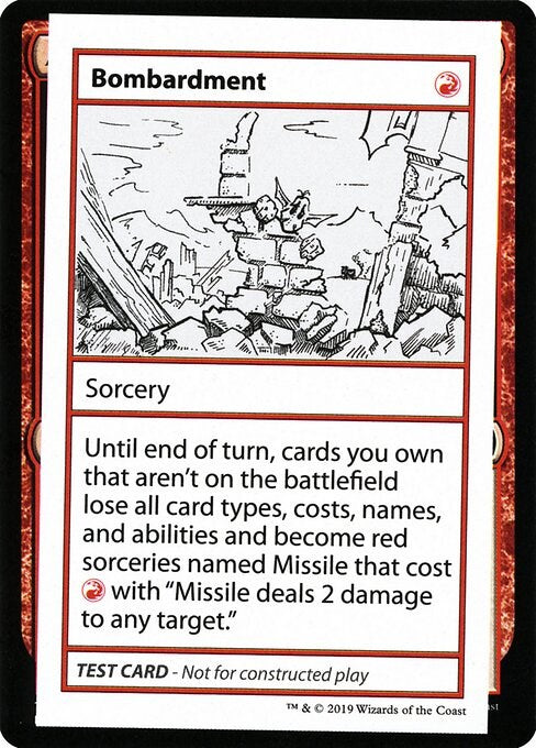 Bombardment (No PW Symbol) [CMB1 - N/A]