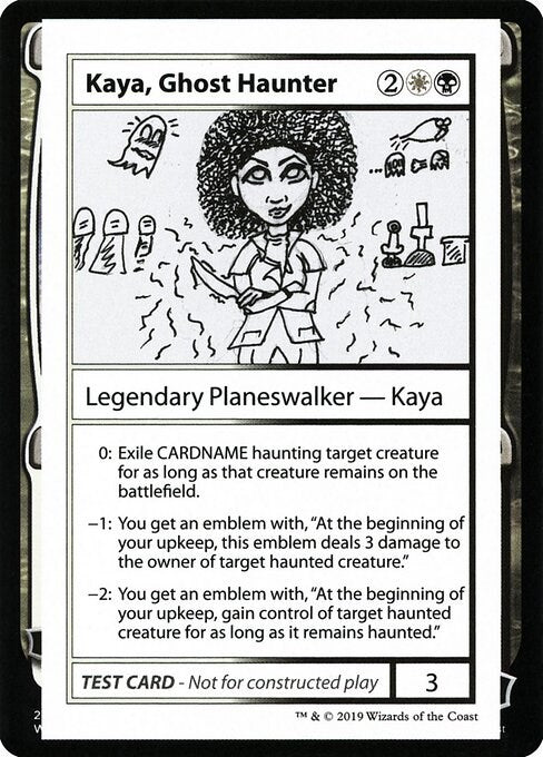 Kaya, Ghost Haunter (No PW Symbol) [CMB1 - N/A]