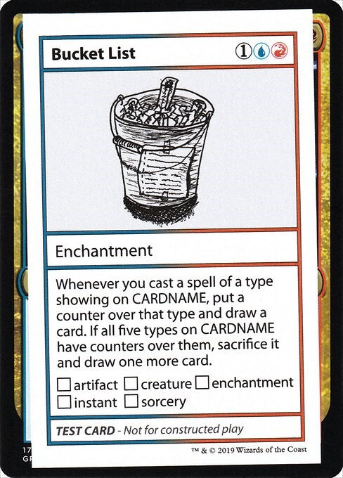 Bucket List (No PW Symbol) [CMB1 - N/A]