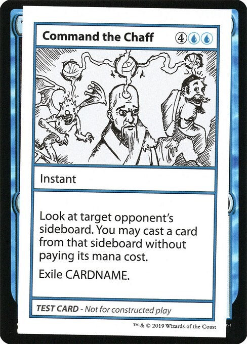 Command the Chaff (No PW Symbol) [CMB1 - N/A]