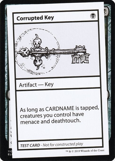Corrupted Key (No PW Symbol) [CMB1 - N/A]