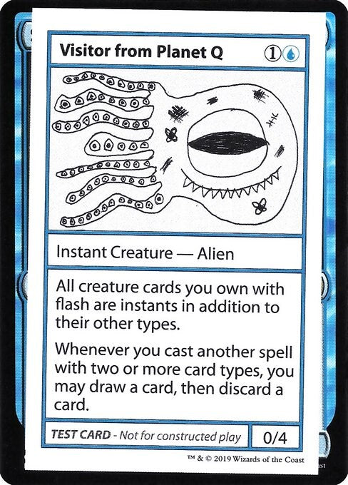 Visitor from Planet Q (No PW Symbol) [CMB1 - N/A]