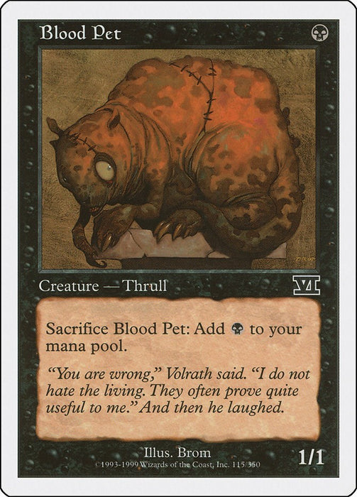 Blood Pet [6ED - 115]