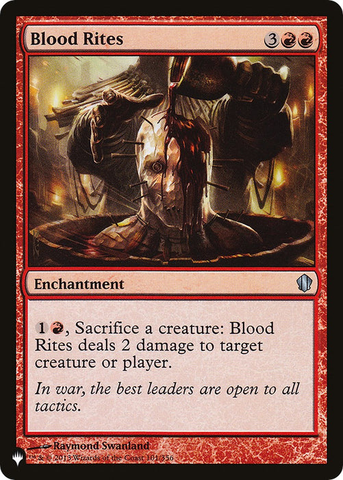 Blood Rites [LIST - 101/356]
