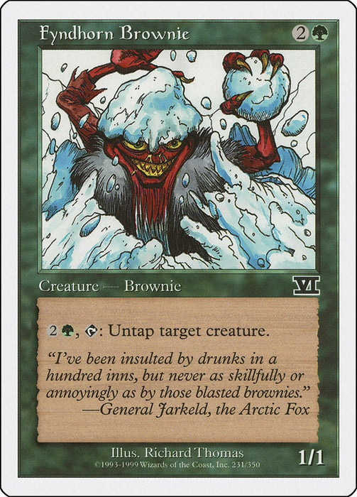 Fyndhorn Brownie [6ED - 231]