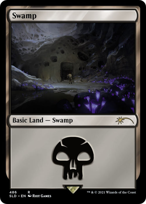 Swamp (Secret Lair x Arcane: Lands) [SLD - 486]
