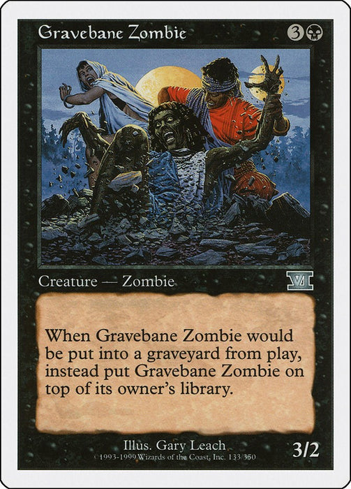 Gravebane Zombie [6ED - 133]