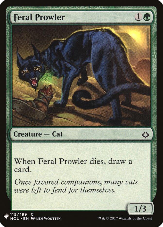 Feral Prowler [Mystery Booster] | Yard's Games Ltd