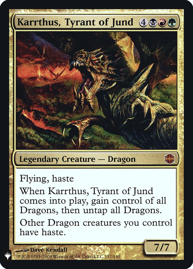 Karrthus, Tyrant of Jund [Mystery Booster] | Yard's Games Ltd