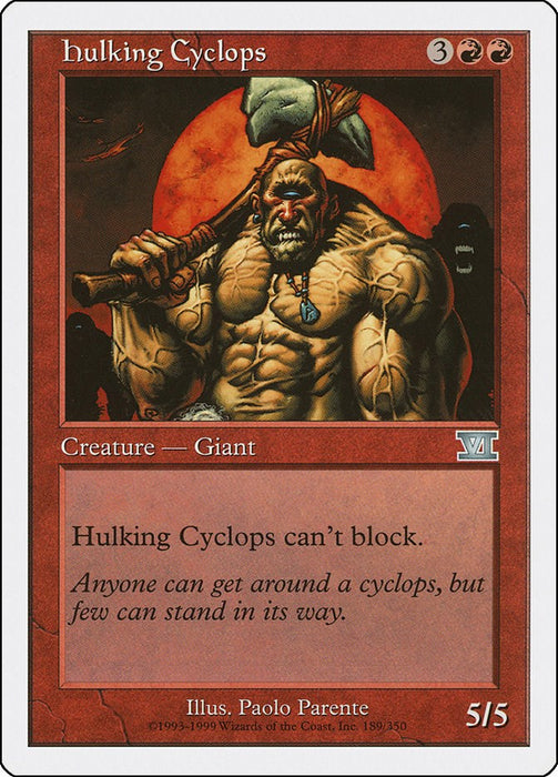 Hulking Cyclops [6ED - 189]