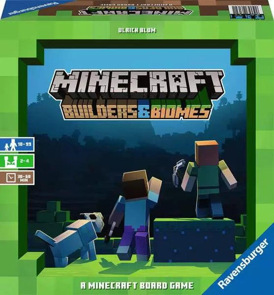 Minecraft Builders & Biomes Board Game [New]