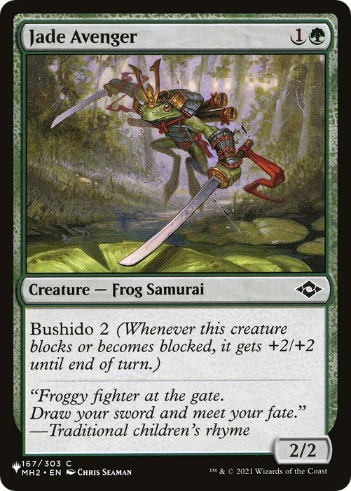 Jade Avenger [LIST - 167/303]