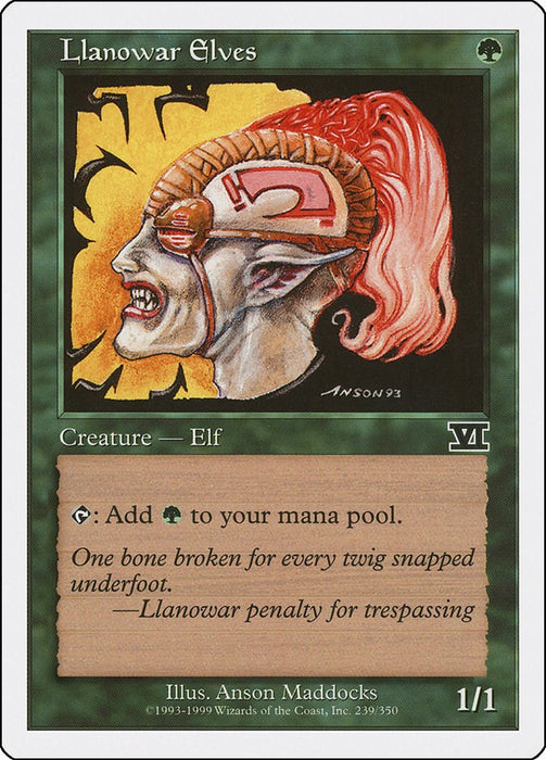 Llanowar Elves [6ED - 239]
