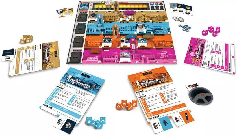 Back to the Future Dice Through Time Board Game [New]