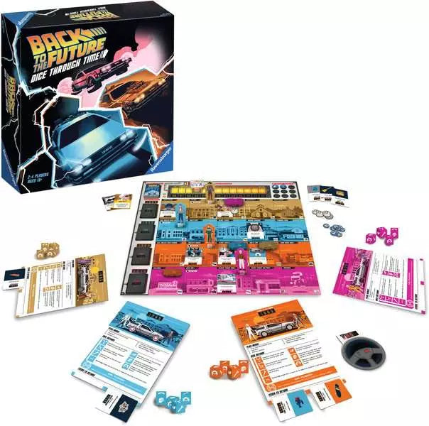 Back to the Future Dice Through Time Board Game [New]