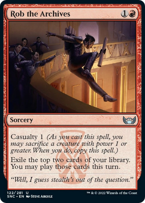 Rob the Archives [SNC - 122]