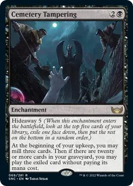 Cemetery Tampering [SNC - 69]