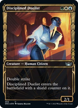 Disciplined Duelist (Gilded Foil) [SNC - 369]