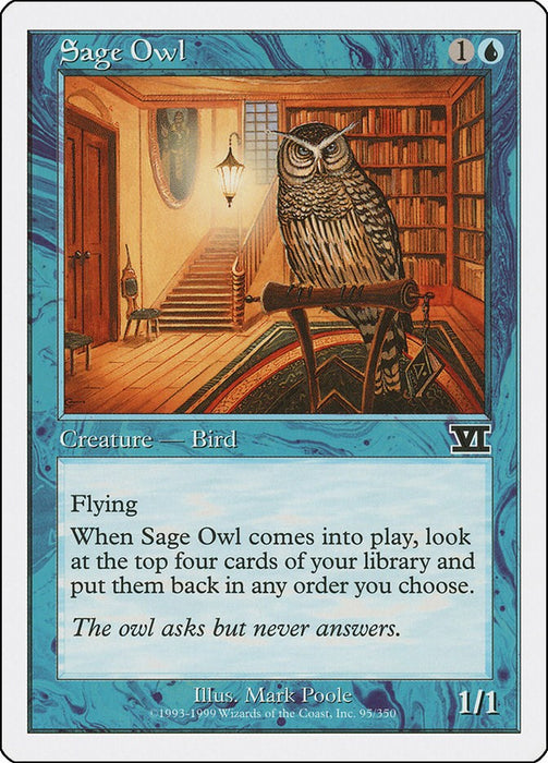 Sage Owl [6ED - 95]