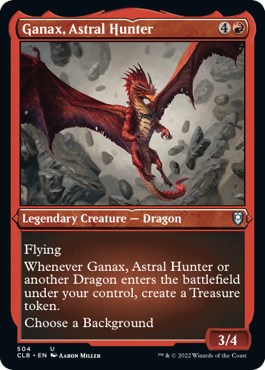 Ganax, Astral Hunter (Foil Etched)