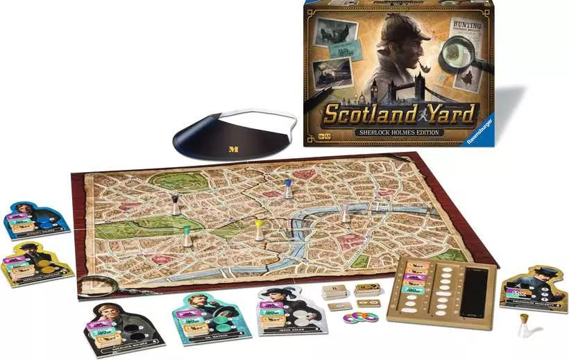 Scotland Yard Sherlock Holmes Edition Board Game [New]