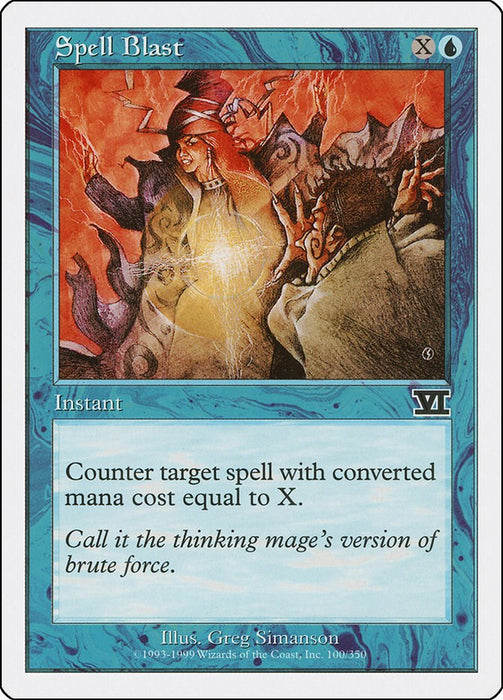 Spell Blast [6ED - 100]