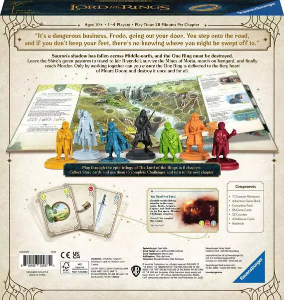 The Lord of The Rings Adventure Book Game [New]