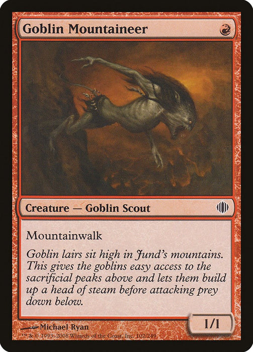 Goblin Mountaineer [ALA - 102]