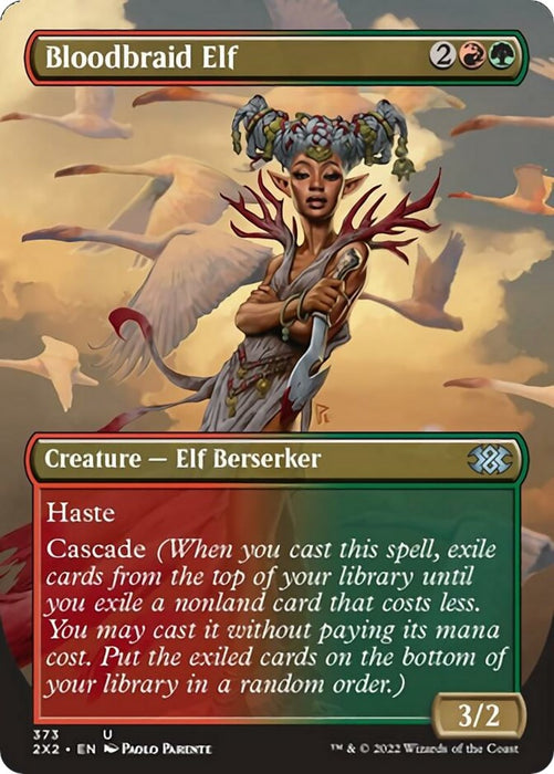 Bloodbraid Elf (Borderless) [2X2 - 373]