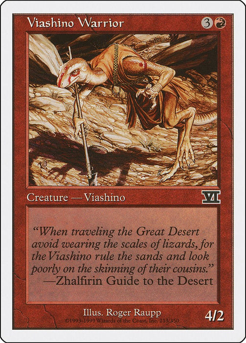 Viashino Warrior [6ED - 213]