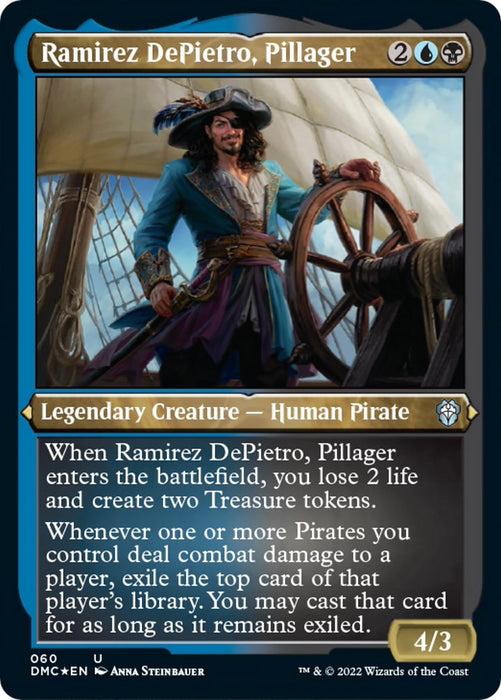 Ramirez DePietro, Pillager (Foil Etched) [DMC - 60]