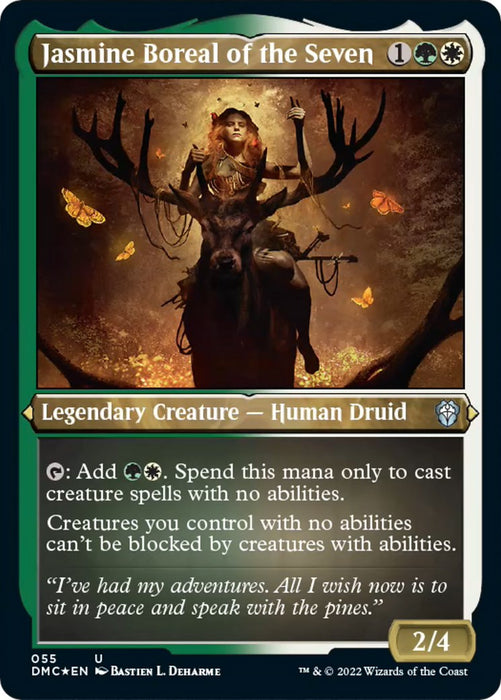 Jasmine Boreal of the Seven (Foil Etched) [DMC - 55]