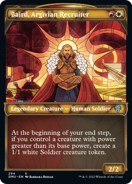 Baird, Argivian Recruiter (Showcase) [DMU - 294]