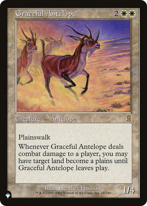 Graceful Antelope [LIST - 24]