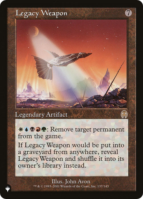 Legacy Weapon [LIST - 137]