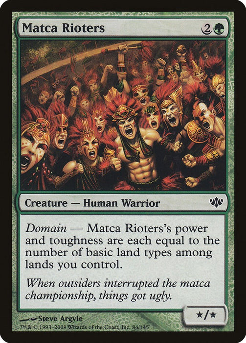 Matca Rioters [CON - 84]