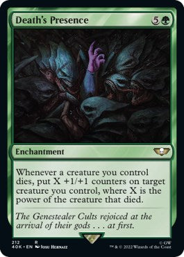 Death's Presence (Surge Foil) [40K - 212]