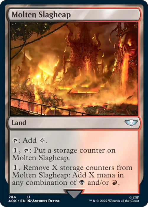 Molten Slagheap (Surge Foil) [40K - 284]