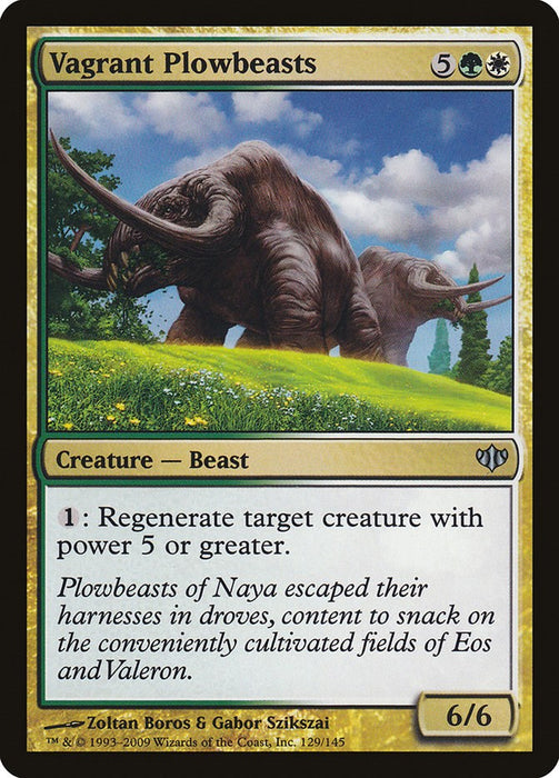 Vagrant Plowbeasts [CON - 129]