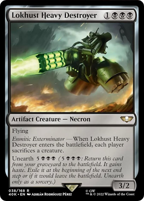 Lokhust Heavy Destroyer (Surge Foil) [40K - 38]