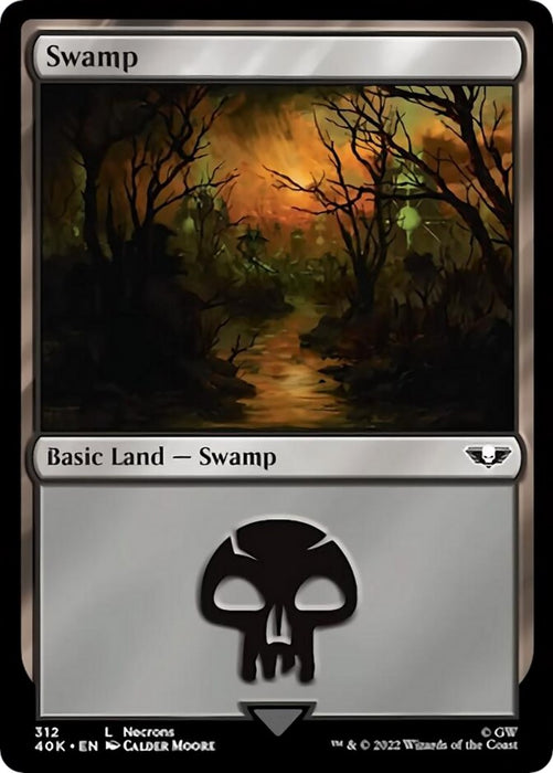 Swamp (312) (Surge Foil) [40K - 312]