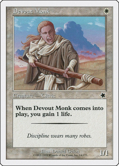 Devout Monk [S99 - 14]