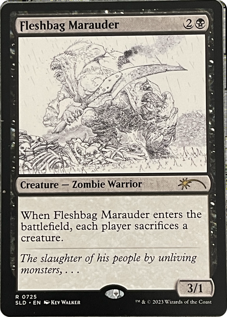 Fleshbag Marauder (Sketch Showcase) [Secret Lair Drop Series] | Yard's Games Ltd