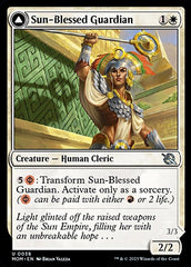 Sun-Blessed Guardian // Furnace-Blessed Conqueror [March of the Machine] | Yard's Games Ltd